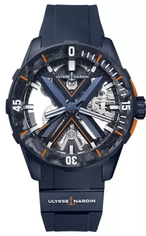 Часы Ulysse Nardin Diver X Skeleton 3723-170LE-3A-BLUE (42857)