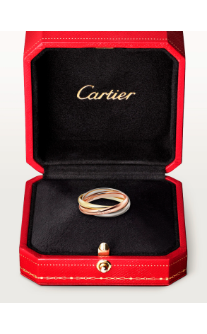 Кольцо Cartier Trinity Small Model (SIZE 58) CRB4235158 (36183) №2