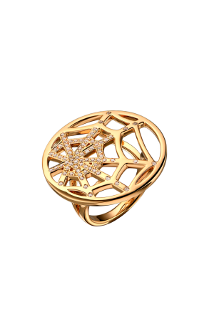 Кольцо Chaumet Attrape Moi Catch Me Spider Yellow Gold Diamonds (40943)