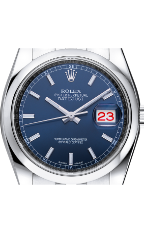 Часы Rolex Datejust 36 мм Blue Dial 116200 (37087) №2