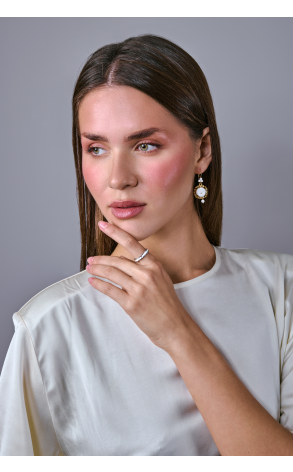 Серьги Dolce & Gabbana Mamma Yellow Gold Roses Drop Earrings WEEM1G WCHA1 Z0000 (41020) №3
