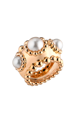 Кольцо Chanel Baroque Cultured Pearl Gold Ring (36207)