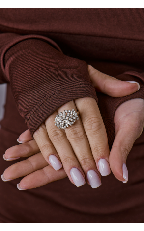 Кольцо  1.54 ct Diamonds & White Gold (39559) №2