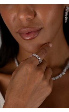 Кольцо Tiffany & Co Victoria Alternating Ring (33482) №3
