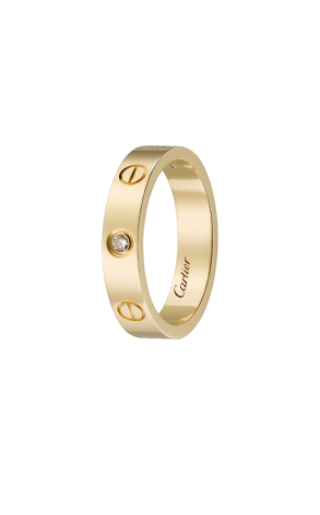 Кольцо Cartier Love Small Model 1 Diamond Yellow Gold (SIZE 52) B4056152 (41383)