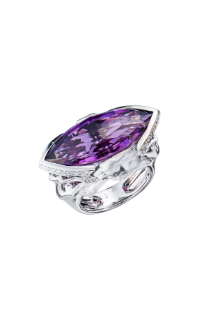 Кольцо Magerit Vitral Collection Amethyst & Diamonds (43419)