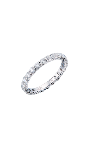 Кольцо  1,30 ct Round Cut Diamonds & White Gold (40685)