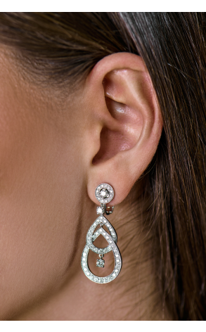 Серьги Boucheron Ava White Gold & 2.50 ct Diamonds JCO00523 (42558) №3