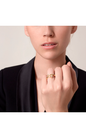 Кольцо Cartier Juste Un Clou Yellow Gold Diamonds (SIZE 54) CRB4216954 (37801) №3