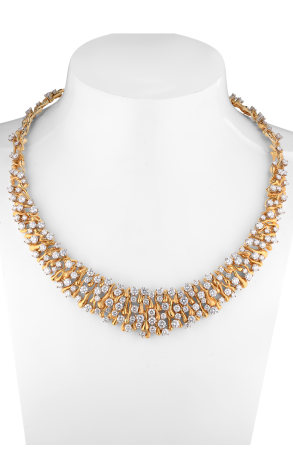 Колье Gilbert Albert Yellow Gold & 15.18 ct Diamonds (40816)