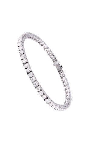 Браслет DeRosa Tennis White Gold and Diamonds 5,04 ct G/VS1 (41563)