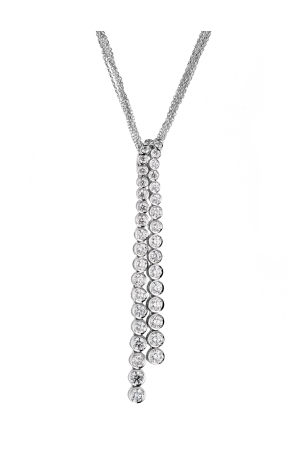 Подвеска  2,24 ct H/VS2 Round Diamonds Drop Necklace (37309)