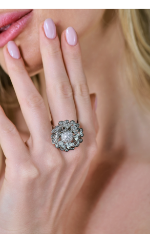 Кольцо RalfDiamonds 2,98 ct Round Cut Diamonds & White Gold (40075) №2