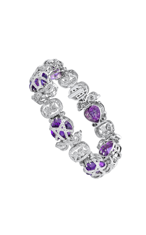 Браслет Vasily Konovalenko Charming Diamonds 4,58 ct & 36,80 ct Amethyst (40407)