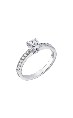 Кольцо Tiffany & Co Cushion Brilliant 0,50 ct H/VS2 Platinum (40924)