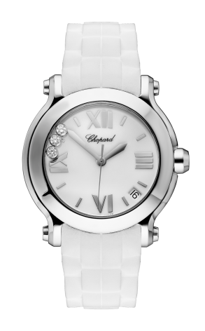 Часы Chopard Happy Sport Round 36mm 3 Diamonds 278475-3016 (37342)