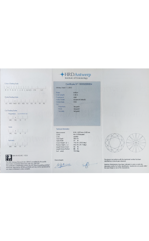 Кольцо RalfDiamonds 2.03 ct E/VVS2 HRD Ring RDR (35834) №2