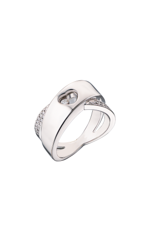 Кольцо Chopard Happy Hearts White Gold & Diamond (Size 57) 82/3202-20 (41022)