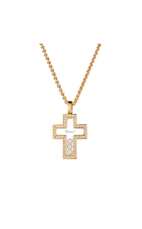 Крест Chopard Happy Diamonds Cross Yellow Gold 794055-0001 (42717)