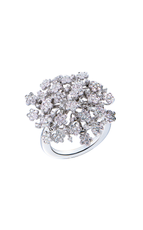 Кольцо Pasquale Bruni Рrаtо Fiorito White Gold & Diamond (43250)