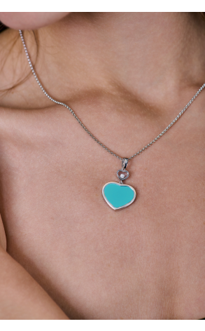 Подвеска Chopard Happy Hearts Turquoise 797482-1401 (40472) №3