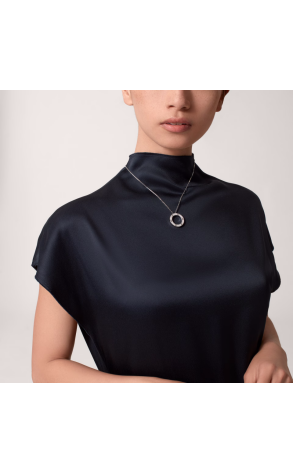 Подвеска Cartier Love White Gold Diamonds B7058000 (42221) №2