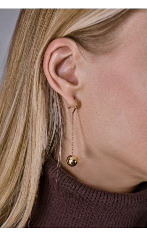 Серьги Tiffany & Co HardWear Ball Yellow Gold (42066) №3