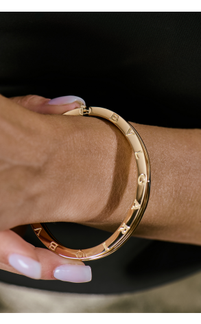 Браслет  в стиле Bvlgari B.Zero1 Yellow Gold (41482) №3