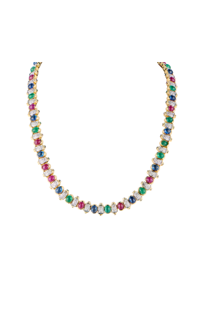 Колье Vasily Konovalenko Magnificent demi-parure of necklace Bvlgari model (43221) №2