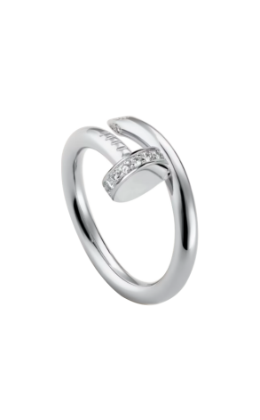 Кольцо Cartier Juste Un Clou White Gold Diamonds CRB4092751 (29538) №2