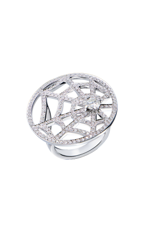 Кольцо Chaumet Attrape Moi Si Tu M’Aimes White Gold Diamond (43222)