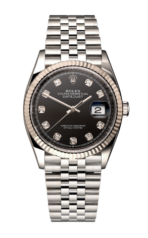 Часы Rolex Datejust 36mm Steel and White Gold 126234 (37304)