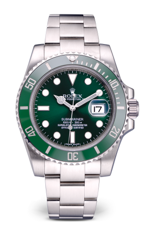Часы Rolex Submariner Date 40mm Steel Ceramic Green Hulk 116610lv-0002 (37461)