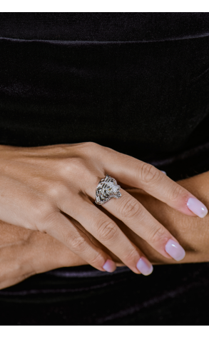 Кольцо Roberto Coin Animalier Siberian Tigers (41346) №2