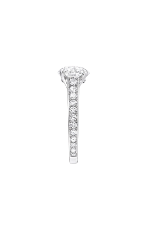 Кольцо GRAFF Flame 0,56 G/VVS1 Round Diamond Engagement Ring RPV01 (43586) №2