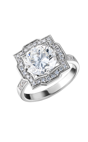 Кольцо RalfDiamonds White Gold Diamonds 3.04 ct K/SI1 Ring (35925)