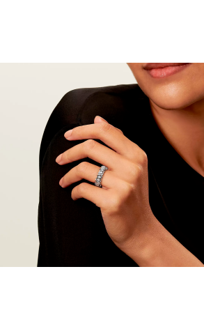 Кольцо Tiffany & Co Schlumberger Sixteen Stone Platinum (40745) №4