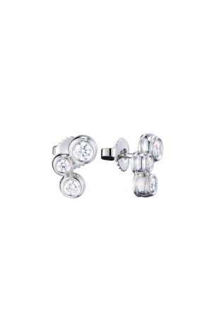 Пусеты Tiffany & Co Bubbles 0,70 ct Platinum (43239)