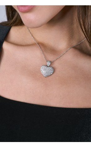 Подвеска Gianni Lazzaro 4,30 ct Round Cut Diamonds Heart (40496) №2