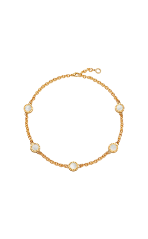 Колье Bvlgari in yellow gold with mother-of-pearl & onyx elements 361918 (42968) №3