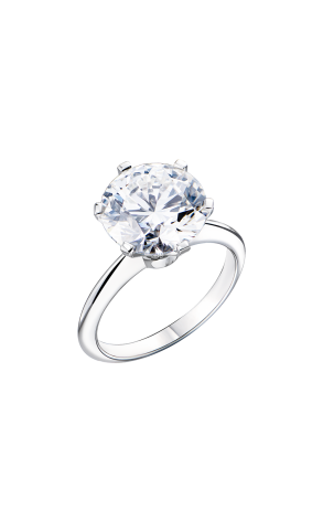 Кольцо HRD Antwerp 5,24 ct F/VS2 Ex/Ex/Ex Round Cut Diamond (43502)