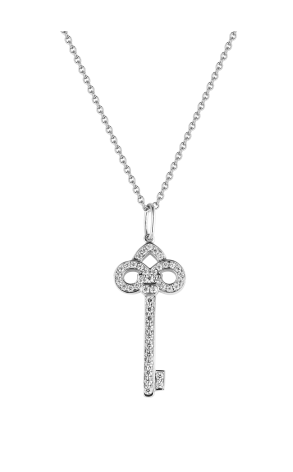 Подвеска Tiffany & Co Fleur de Lis Key Pendant GRP03000 (37199)