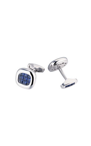 Запонки GRAFF White Gold & Sapphire (37791)
