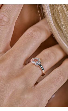 Кольцо Chopard Happy Diamonds Icons Heart Ring 85A054-1108 (35763) №2
