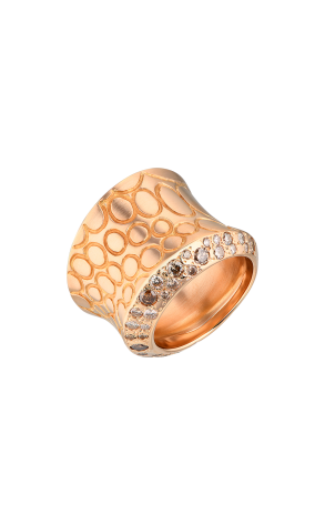 Кольцо Pomellato "Cocco" Pink Gold & Brown Diamonds (39833)