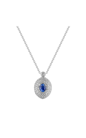 Комплект Gianni Lazzaro Diamonds & Sapphire White Gold (38075) №3