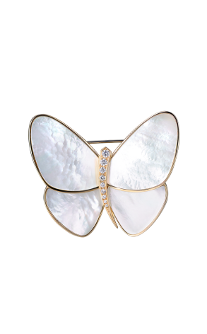 Брошь Van Cleef & Arpels Butterfly Clip VCARA64100 (36327)