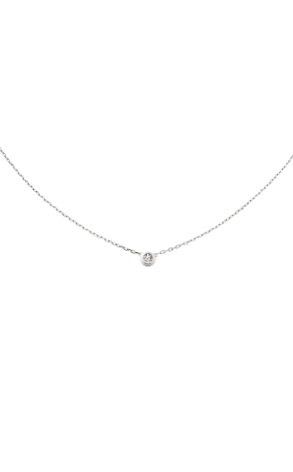 Колье Cartier d'Amour necklace Large model 0,18 ct B7215400 (41861)