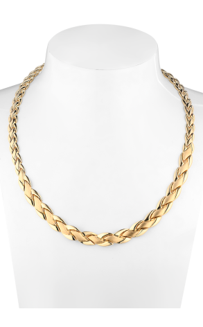 Колье  Yellow Gold Vintage Style Necklace (40480)