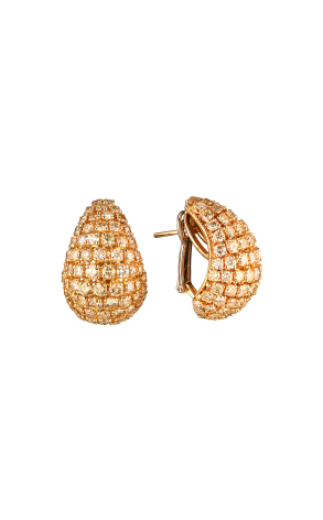 Серьги RalfDiamonds 5.30 ct Fancy Color Diamonds & Yellow Gold RDE (41262)